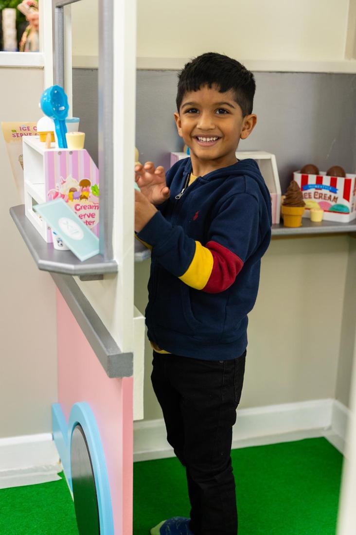 Ice cream parlour party add-on